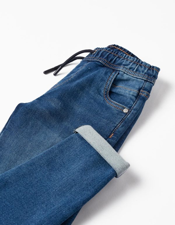 Sporty denim παιδικό παντελόνι Zippy