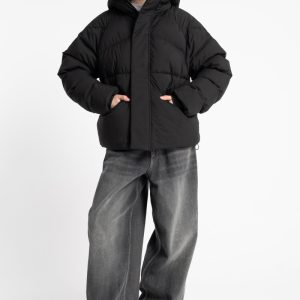 Μαύρο μπουφάν RY