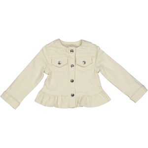 Τζιν εκρού βρεφικό μπουφάν Birba